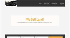 Desktop Screenshot of landsquad.com